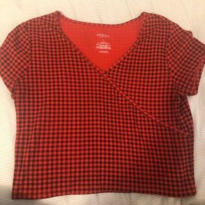 Gingham Crop Top